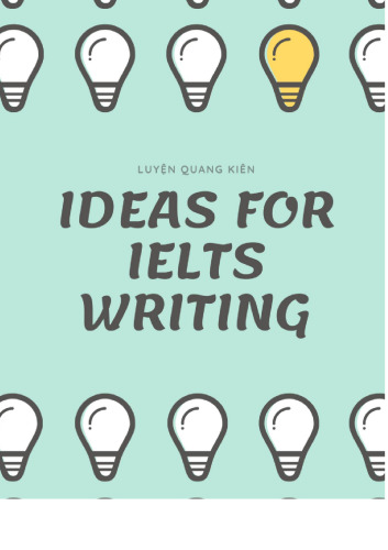 Ideas for IELTS Writing