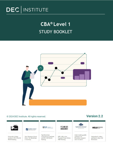 DEC Institute Study Booklet CBA Level 1 - Blockchain certificate