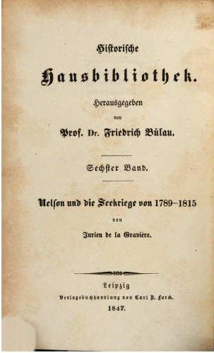 Nelson und die Seekriege 1789-1815