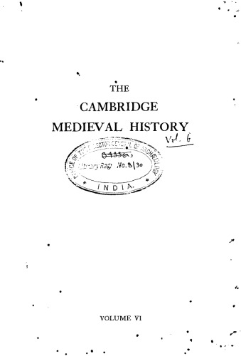 The Cambridge Medieval History