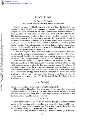 Annual Review of Fluid Mechanics