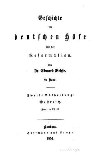 Oestreich [Österreich]