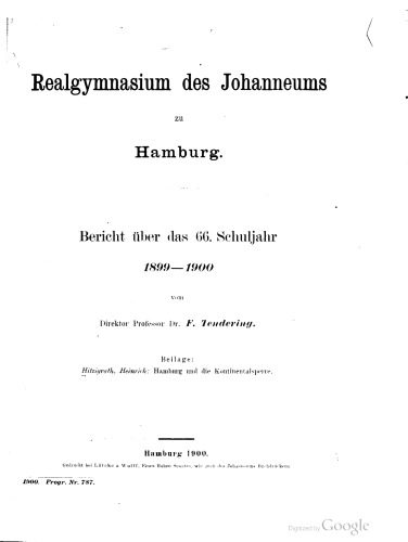 Hamburg und die Kontinentalsperre