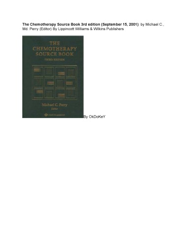 The Chemotherapy Source Book