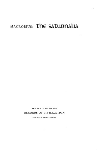 Saturnalia