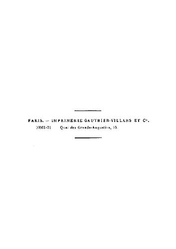 Methodes classiques d'integration desequations aux derivees partielles du premier ordre
