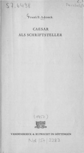 Caesar als Schriftsteller
