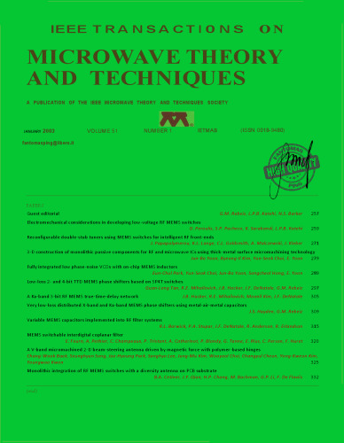 IEEE MTT-V051-I01B (2003-01)