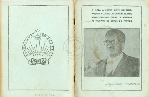 A JMPLA a partir deste momento, passará a constituir um contingente revolucionário capaz de realizar as palavras de ordem do Partido