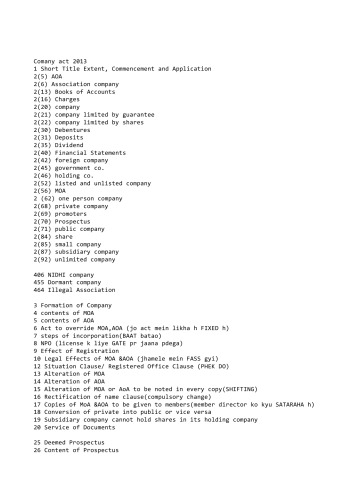companies act 203 [, ed.]