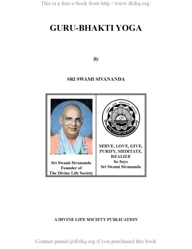 Guru Bhakti yoga