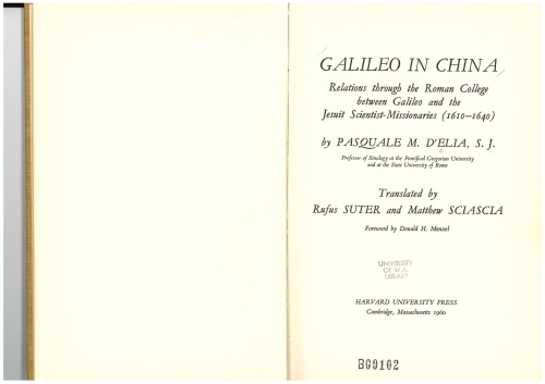 Galileo in China