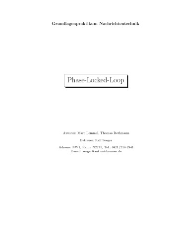 Phase-Locked-Loop