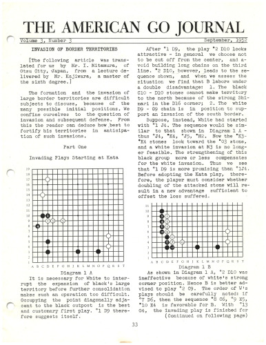 The American Go Journal