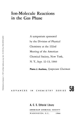 Ion-Molecule Reactions in the Gas Phase