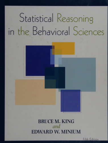 Statistical Reasoning in the Behavioral Sciences