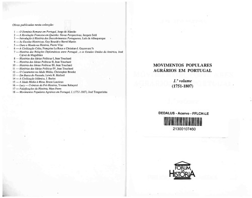 Movimentos populares agrários em Portugal (1751-1807)
