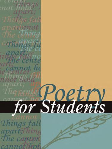 Poetry for Students. Volume 11