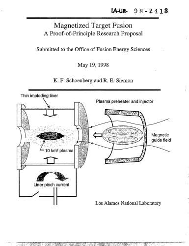 Magnetized Target Fusion With Centimeter-Size Liner
