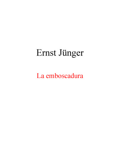 La emboscadura