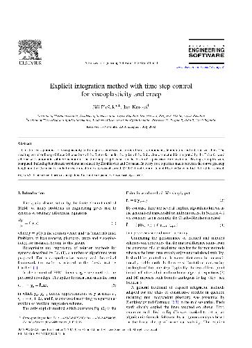 Advances in Engineering Software