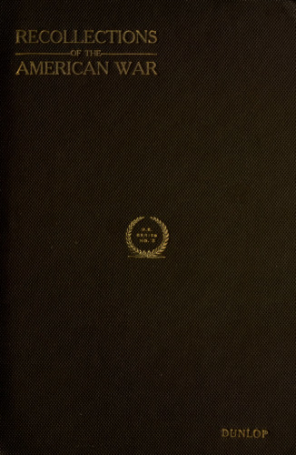 Recollections of the American War 1812-1814
