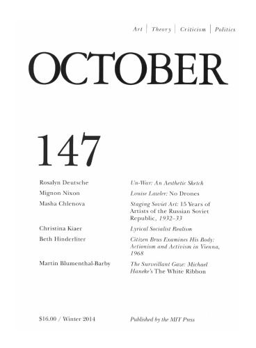 October Vol. 147, Winter 2014