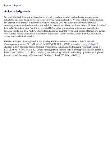 Intimate Associations: THE LAW AND CULTURE OF AMERICAN FAMILIES