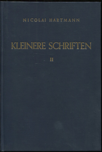 Kleinere Schriften II - Abhandlung zur Philosophie-Geschichte