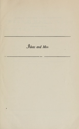 Ideas and Men: The Story of Western Thought