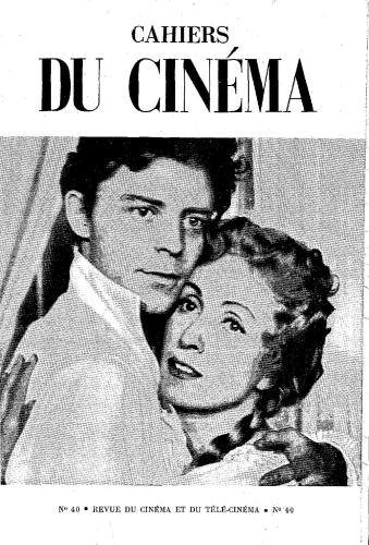 Cahiers du Cinéma nos