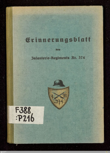 Infanterie-Regiment Nr. 374
