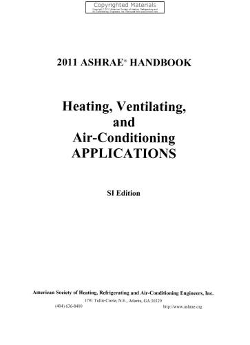 Каталог - ASHRAE 2011