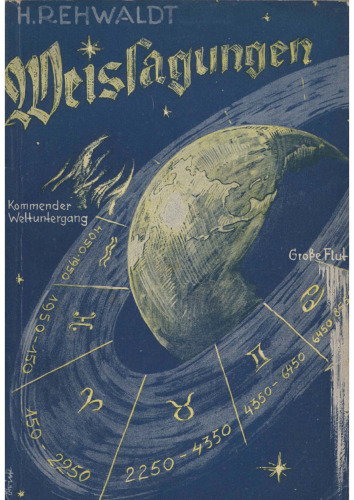 Rehwaldt, Hermann - Weissagungen (1939, 175 S., Scan-Text, Fraktur)
