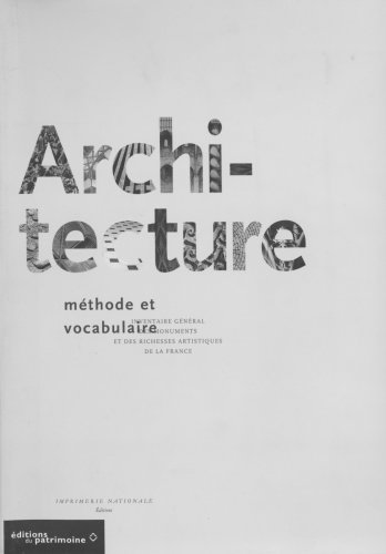 Architecture - Méthode et vocabulaire (3ème édition)
