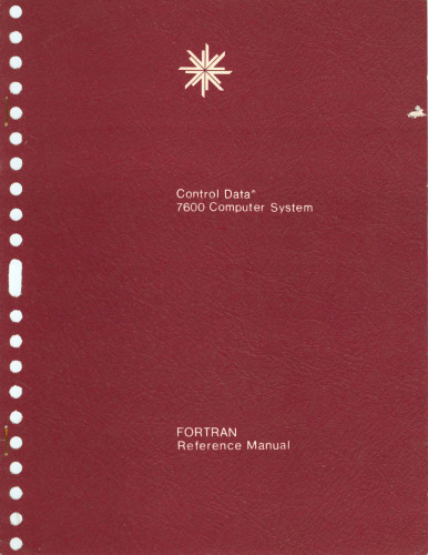 cdc :: cyber :: lang :: fortran :: 60280400A 7600 FORTRAN Dec70