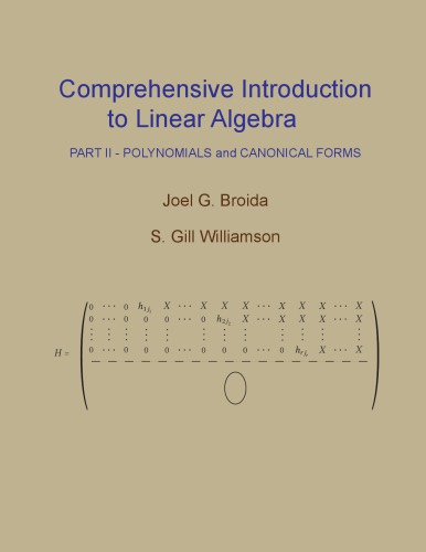 Comprehensive introduction to linear algebra. Part 2