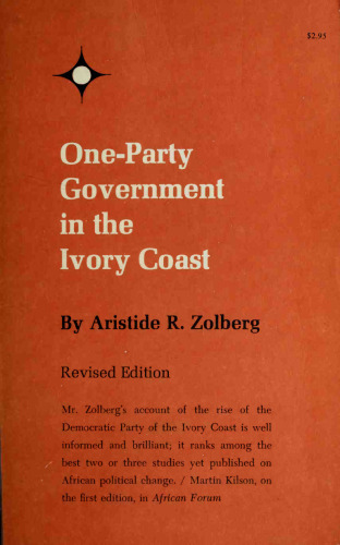 One-party government in the Ivory Coast, etc.