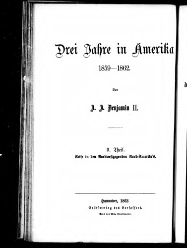 Reise in den Nordwestgegenden Nord-Amerikas
