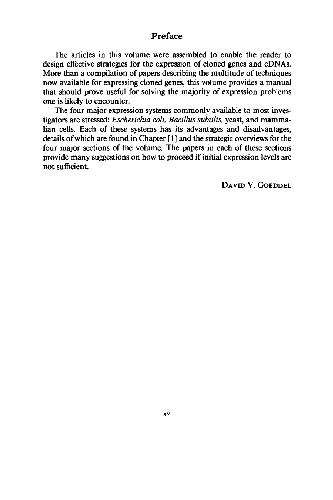 Gene Expression Technology