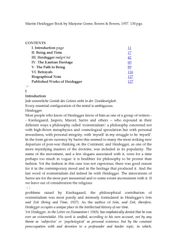 Martin Heidegger