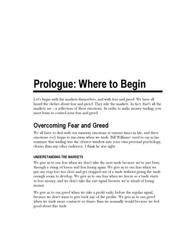 Trading as a Business