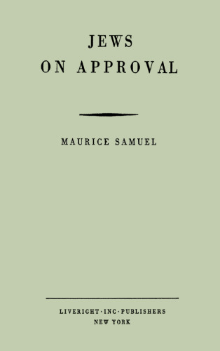 Jews on Approval