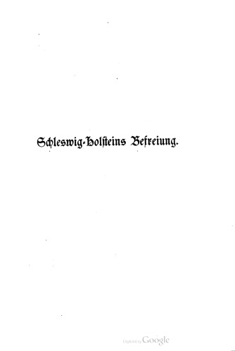 Schleswig-Holsteins Befreiung