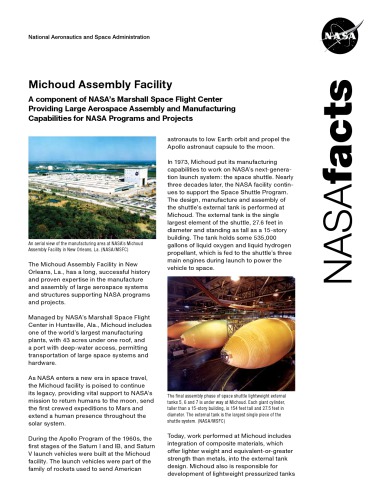 Saturn Project fact sheet