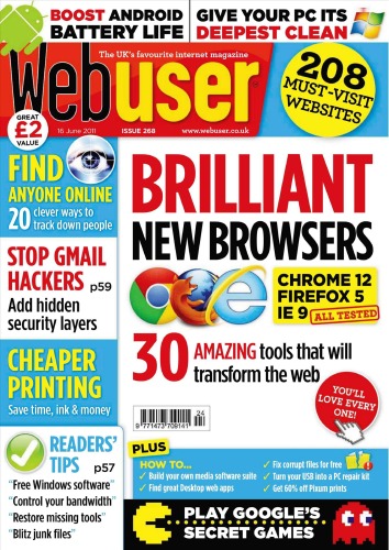 Webuser Issue 268 UK Ed (June 16, 2011) issue 268