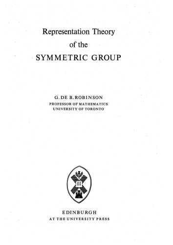 Representation Theory of the Symmetric Group