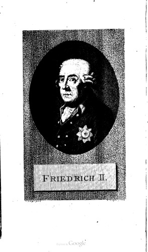 Leben und Charakter Friedrichs II., Königs von Preußen