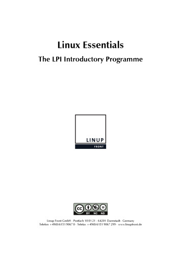 Linux Essentials: The LPI Introductory Programme