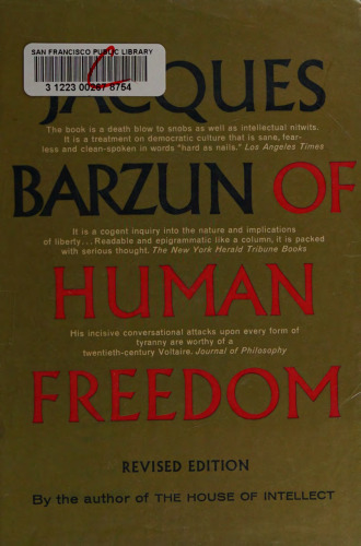 Of Human Freedom
